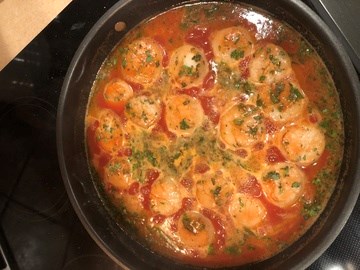 Sea scallops Américaine