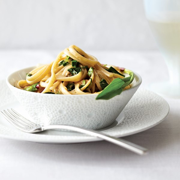 Sea urchin linguine [Carlo Mirarchi]