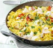 Seafood & pepper rice