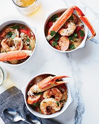 Seafood-and-chicken gumbo