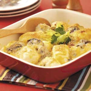 Seafood au gratin