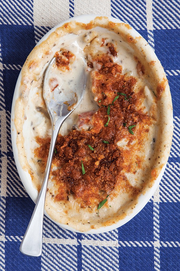 Seafood bubbly bake
