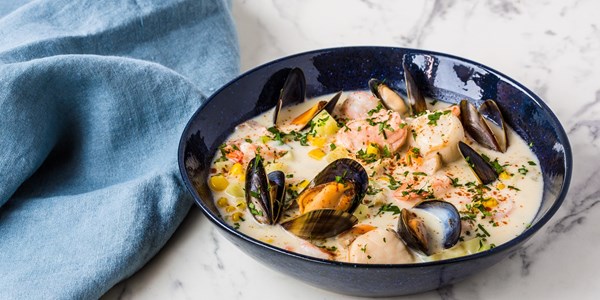 Seafood chowder