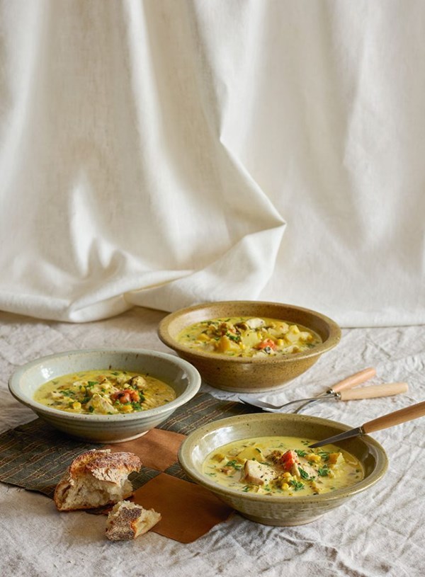 Seafood chowder