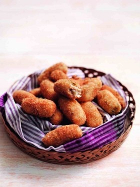 Seafood croquettes