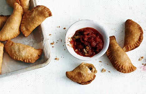 Seafood empanaditas