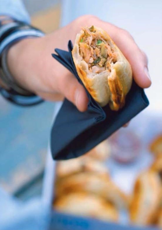 Seafood empananadas - Lemon tuna