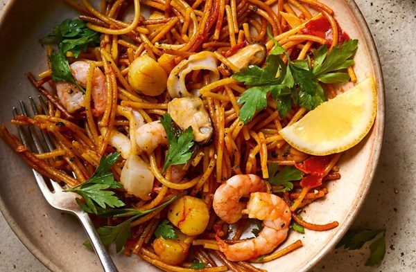 Seafood fidueà