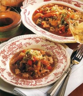 Seafood gumbo