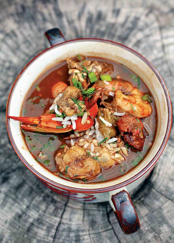 Seafood gumbo