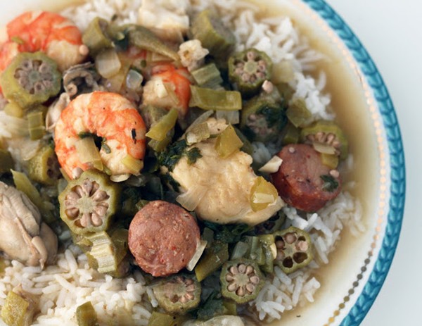Seafood gumbo