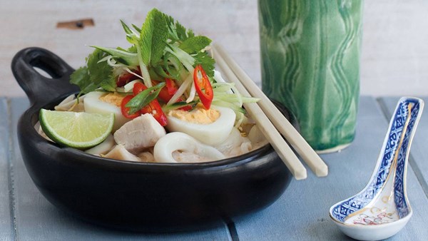 Seafood laksa