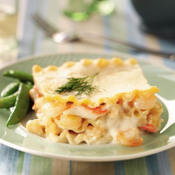 Seafood lasagna 