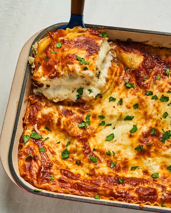 Seafood lasagna