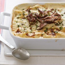 Seafood lasagne