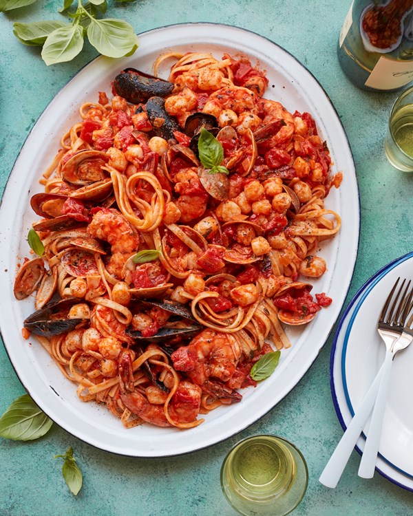 Seafood pasta