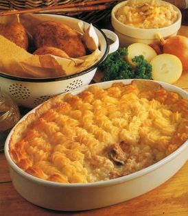 Seafood pie