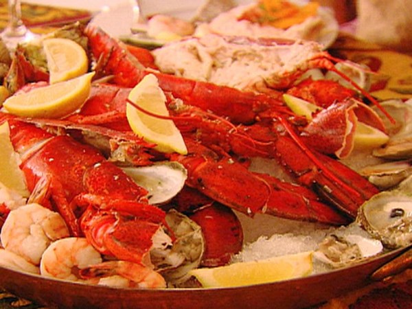 Seafood platter