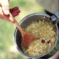 Seafood risotto