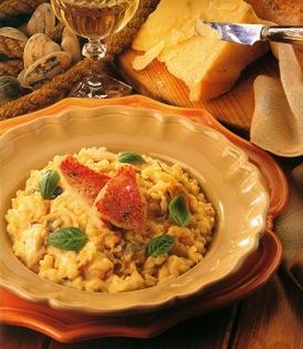 Seafood risotto