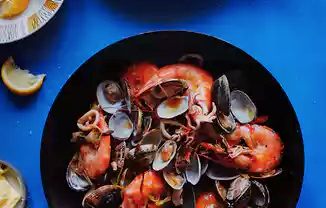 Seafood sizzle