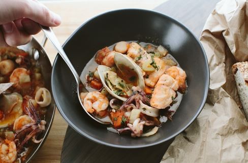 Seafood stew