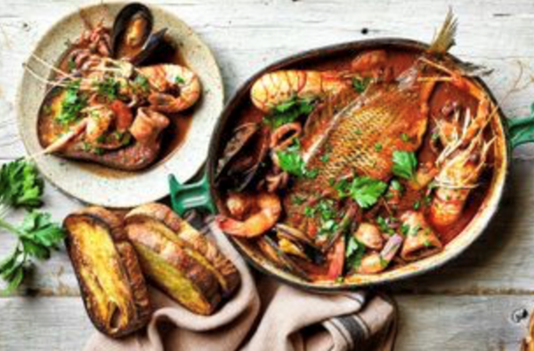 Seafood stew (Cacciucco)