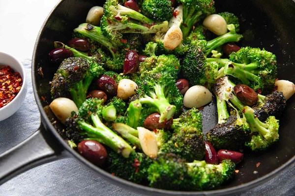 Seared broccoli