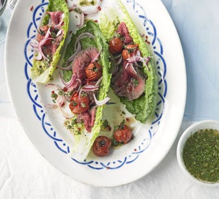 Seared fillet of beef with a Thai vinaigrette