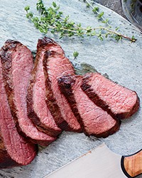 Seared sous vide-style tri-tip