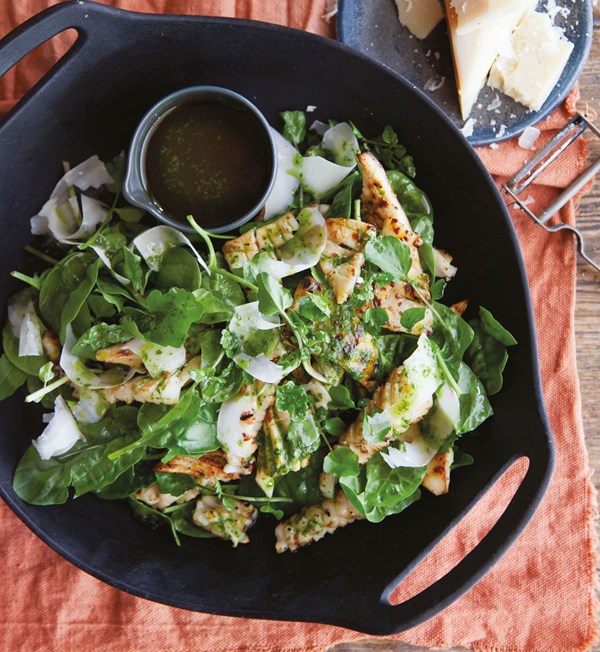 Seared squid salad