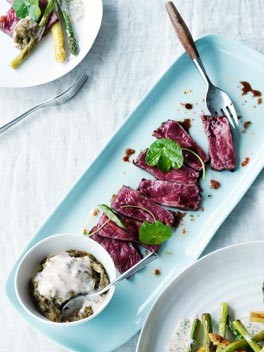 Seared Wagyu carpaccio