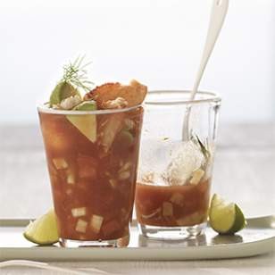 Seaside tomato gazpacho