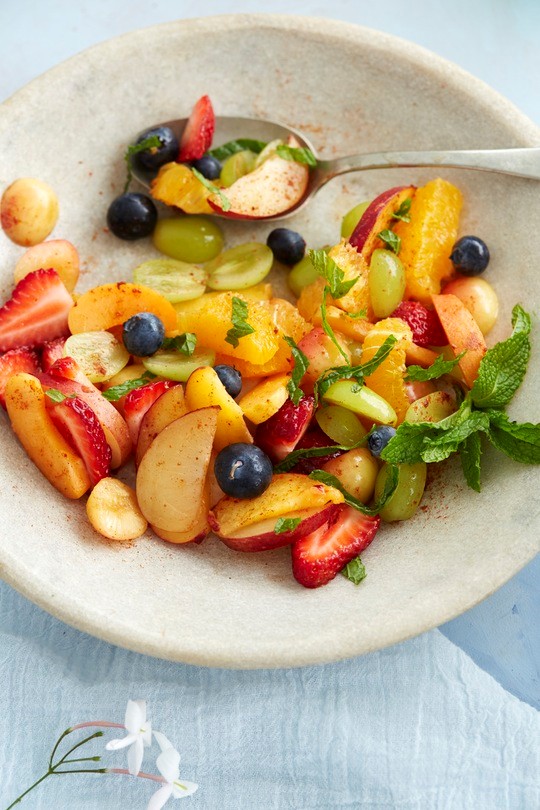 Seasonal fruit chaat