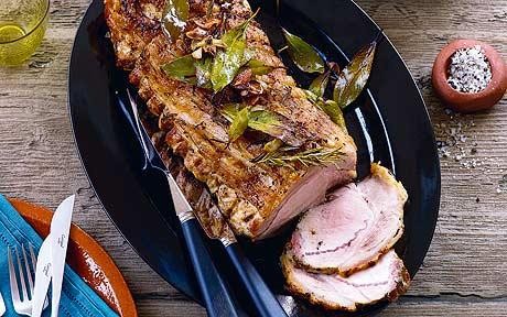 Seasonal recipe: roast pork loin, porchetta-style