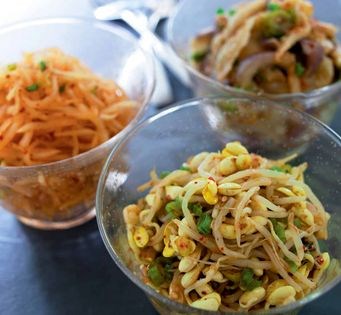 Seasoned bean sprouts (King namul) 