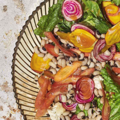 Seasoned black-eyed peas