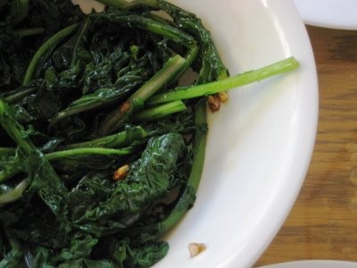 Seasoned kale/spinach