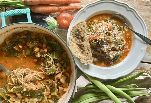Seasons change minestrone 