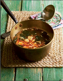Seaweed & tofu soup