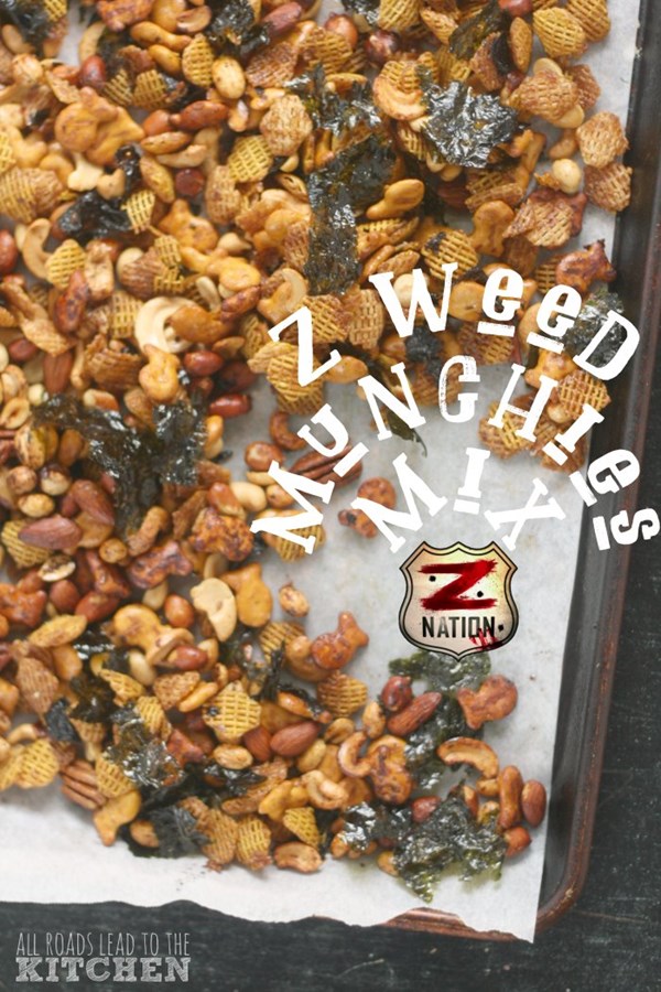 Seaweed snack mix (aka "Z weed" munchies mix)