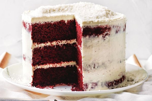 'Secret-ingredient' red velvet cake
