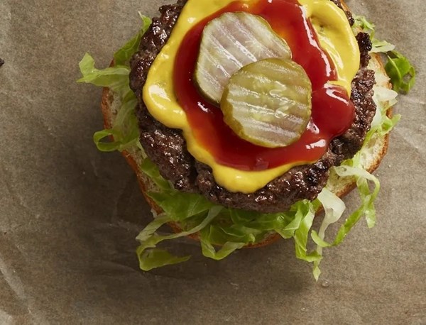 Secret-ingredient stovetop burgers