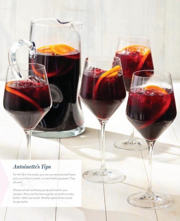 Secret red sangria