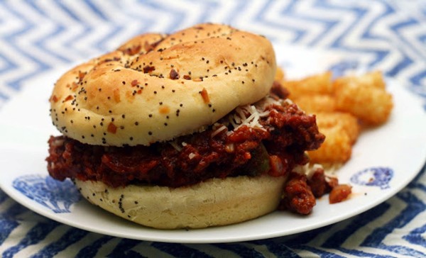 (Secret) zucchini & beef sloppy Joes