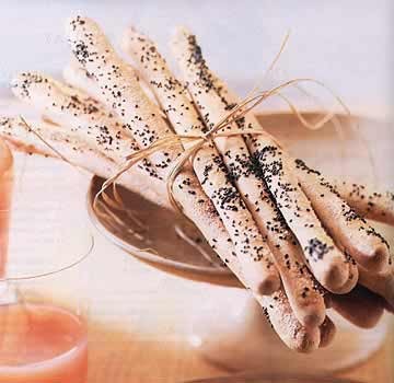 Seeded breadsticks