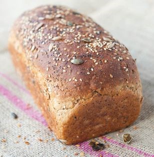 Seeded multigrain loaf
