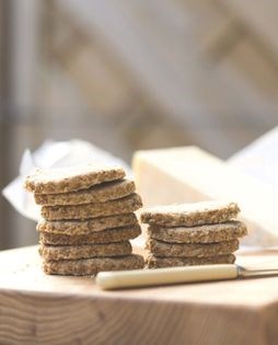 Seeded oatcakes