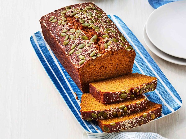 Seeded pumpkin bread 