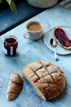 Seeded rye bread